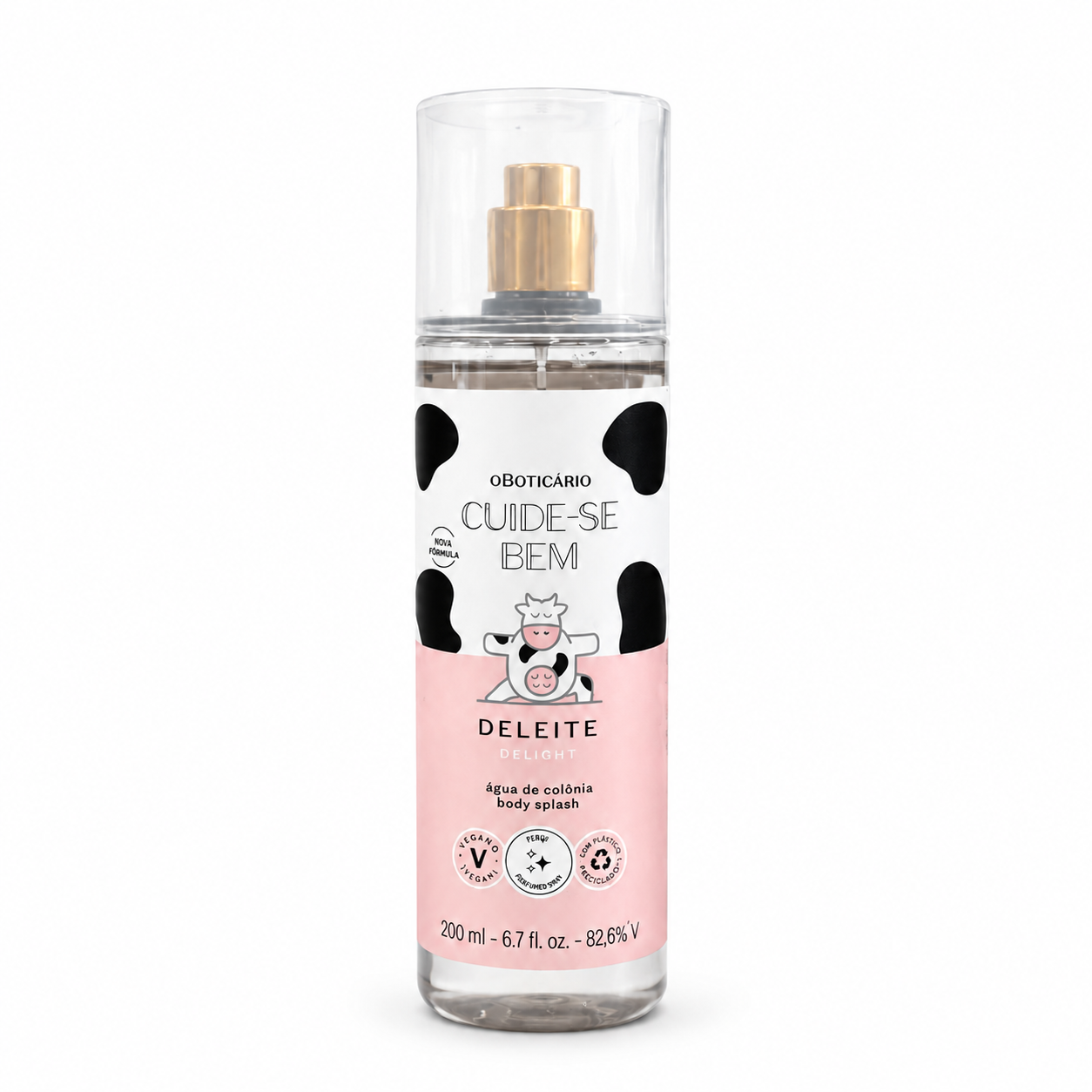 Body Splash O Boticário Cuide-se Bem Deleite 200 ml