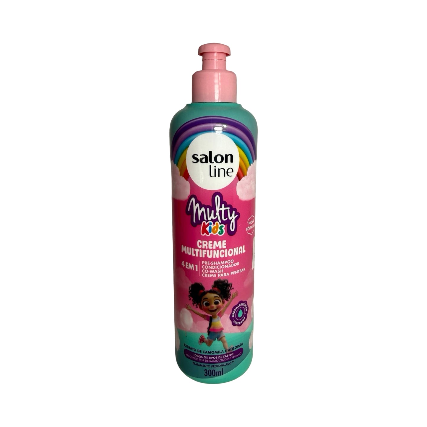 Salon Line Multi Kids Multifunctional Hair Cream – 4-in-1 Hydration & Styling (300ml)