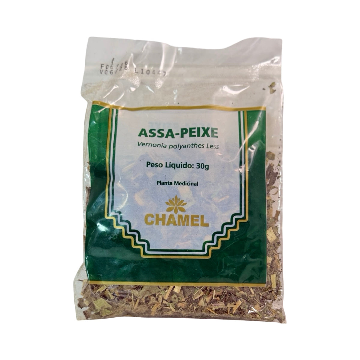 Chá de Assa-Peixe Chamel (Vernonia polyanthes) Erva Selecionada – 30g