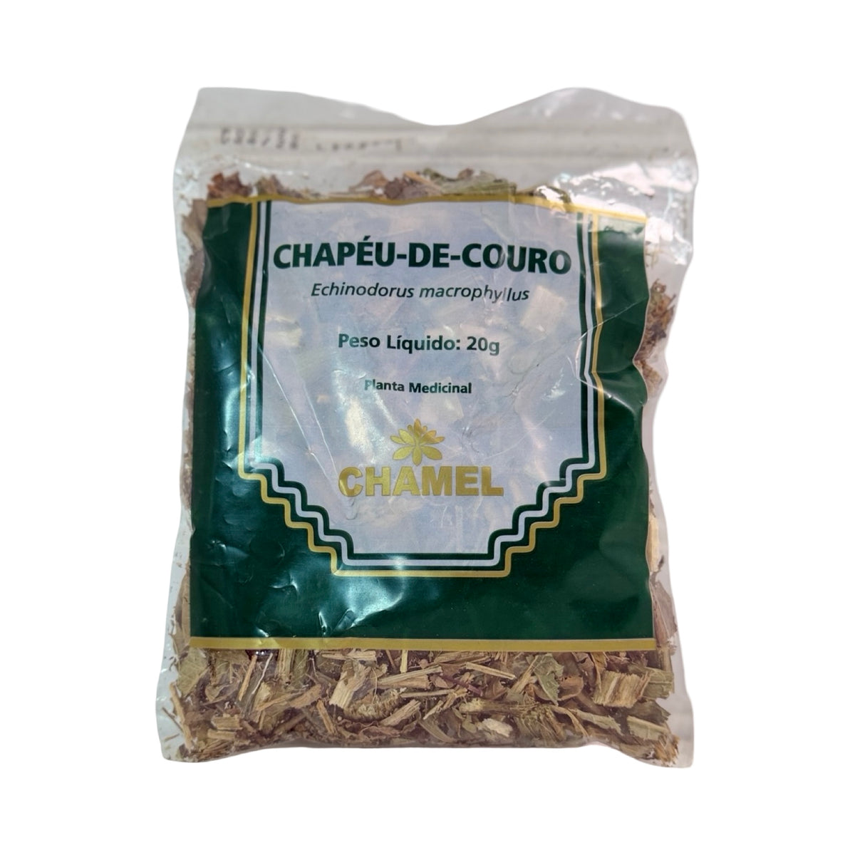 Chá de Chapéu-de-Couro Chamel 100% Natural (Echinodorus macrophyllus) – 20g