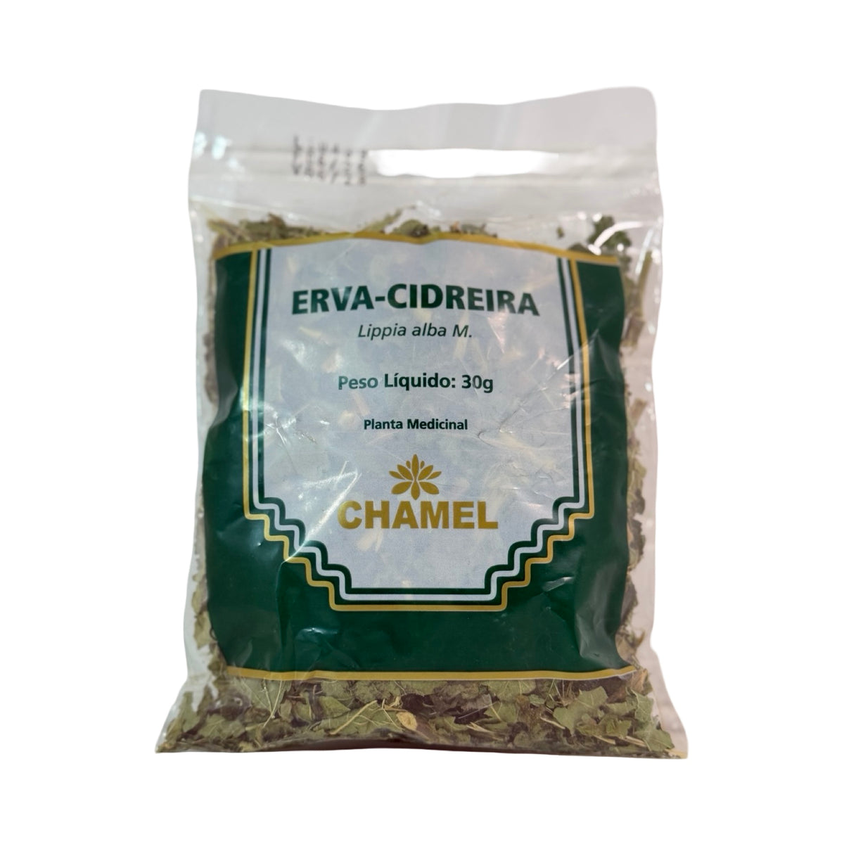Chá de Erva-Cidreira Chamel Folhas 100% Natural (Lippia alba M.) – 30g