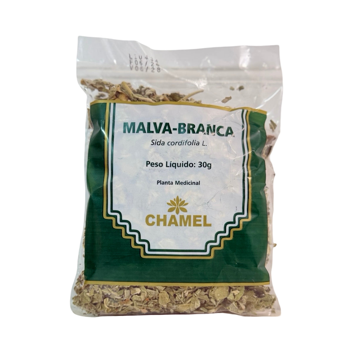 Chá de Malva-Branca Chamel 100% Natural (Sida cordifolia L.) – 30g