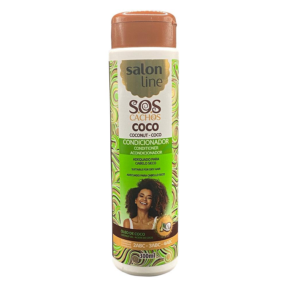 Salon Line S.O.S Cachos Condicionador Óleo de Coco 300ml