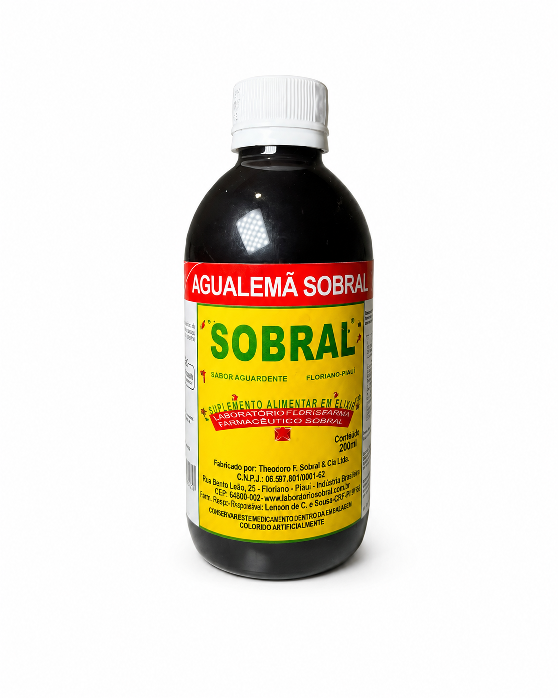 Agualemã Sobral Suplemento Alimentar em Elixir 200 mL