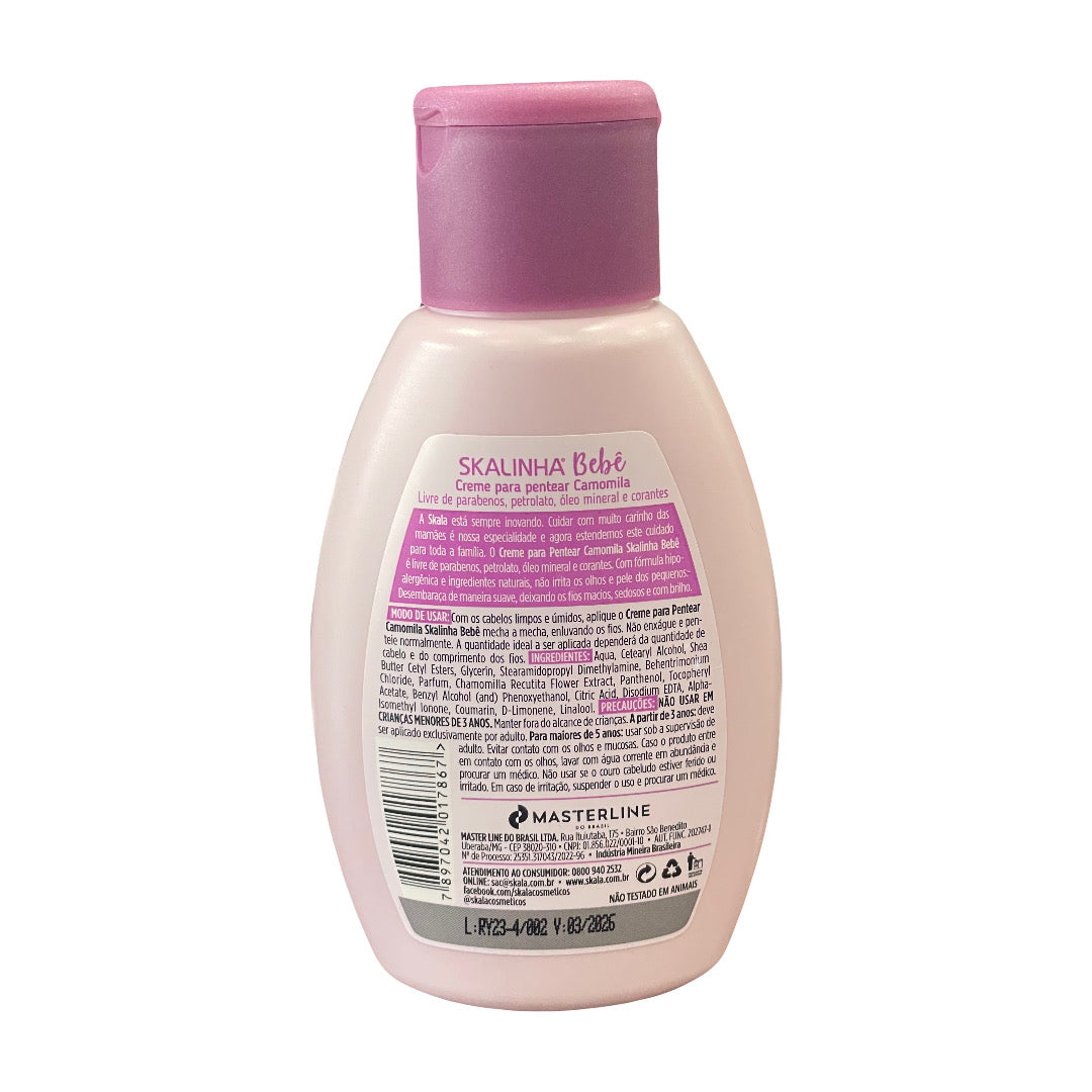 Skalinha Bebé Creme para Pentear Camomila 200ml