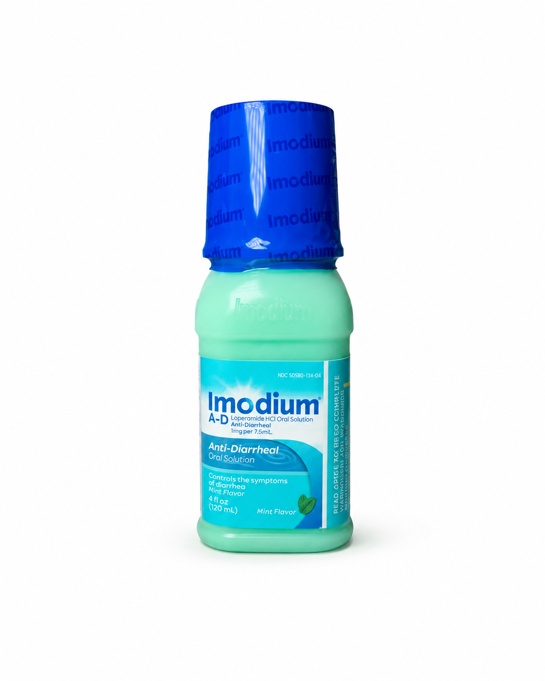 Imodium A-D Solução Oral Antidiarreica Sabor Menta 120 mL