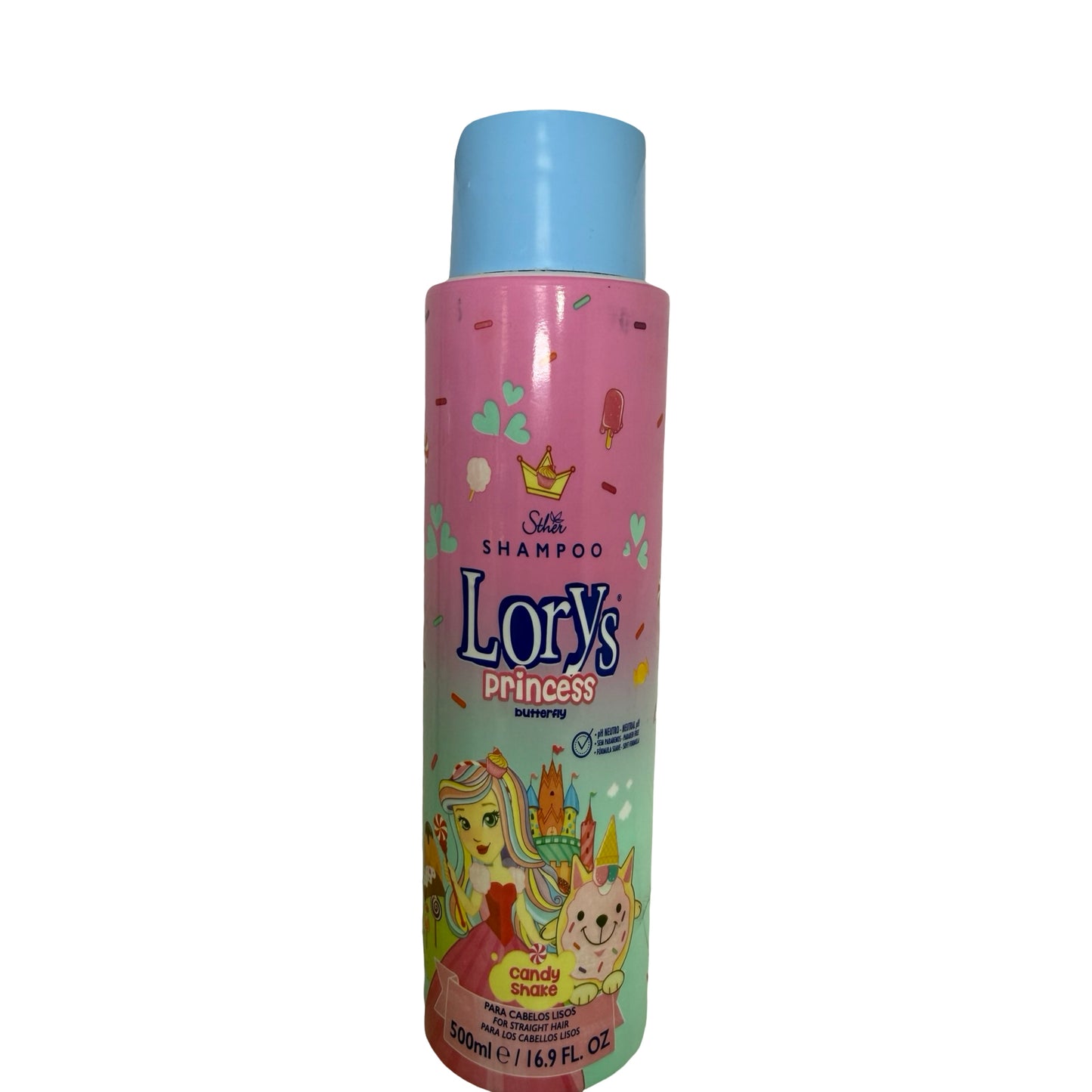 Lorys Princess Kids Shampoo – Gentle Cleansing & Sweet Candy Fragrance (500ml)