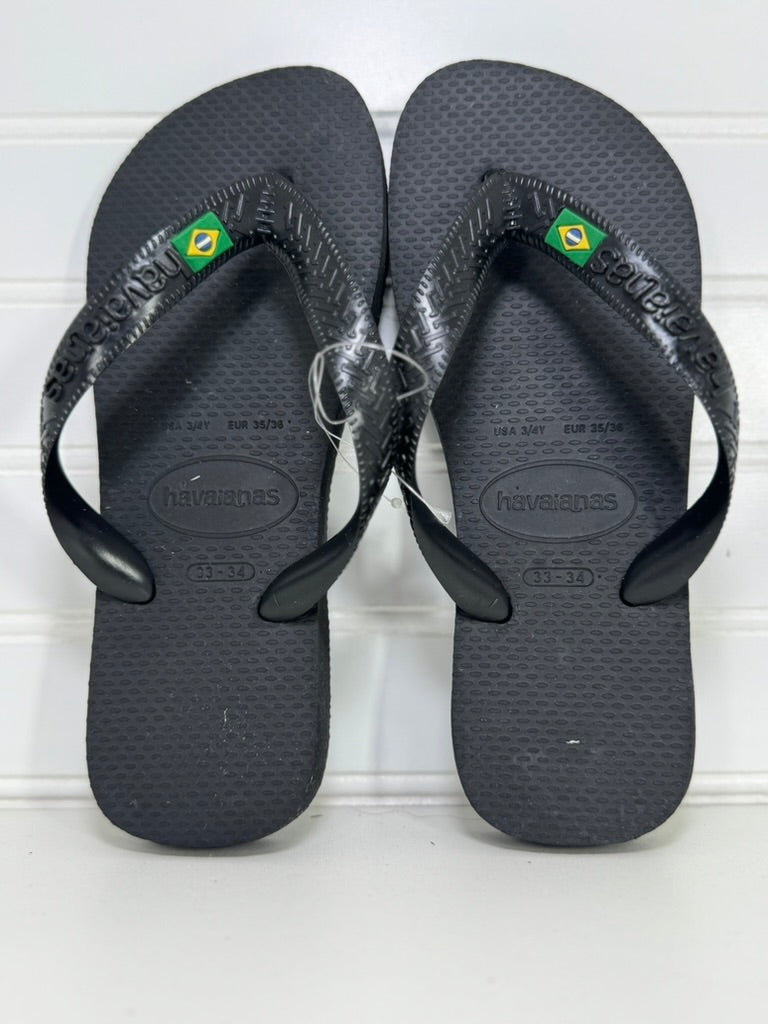 Chinelo Havaianas com Bandeira do Brasil
