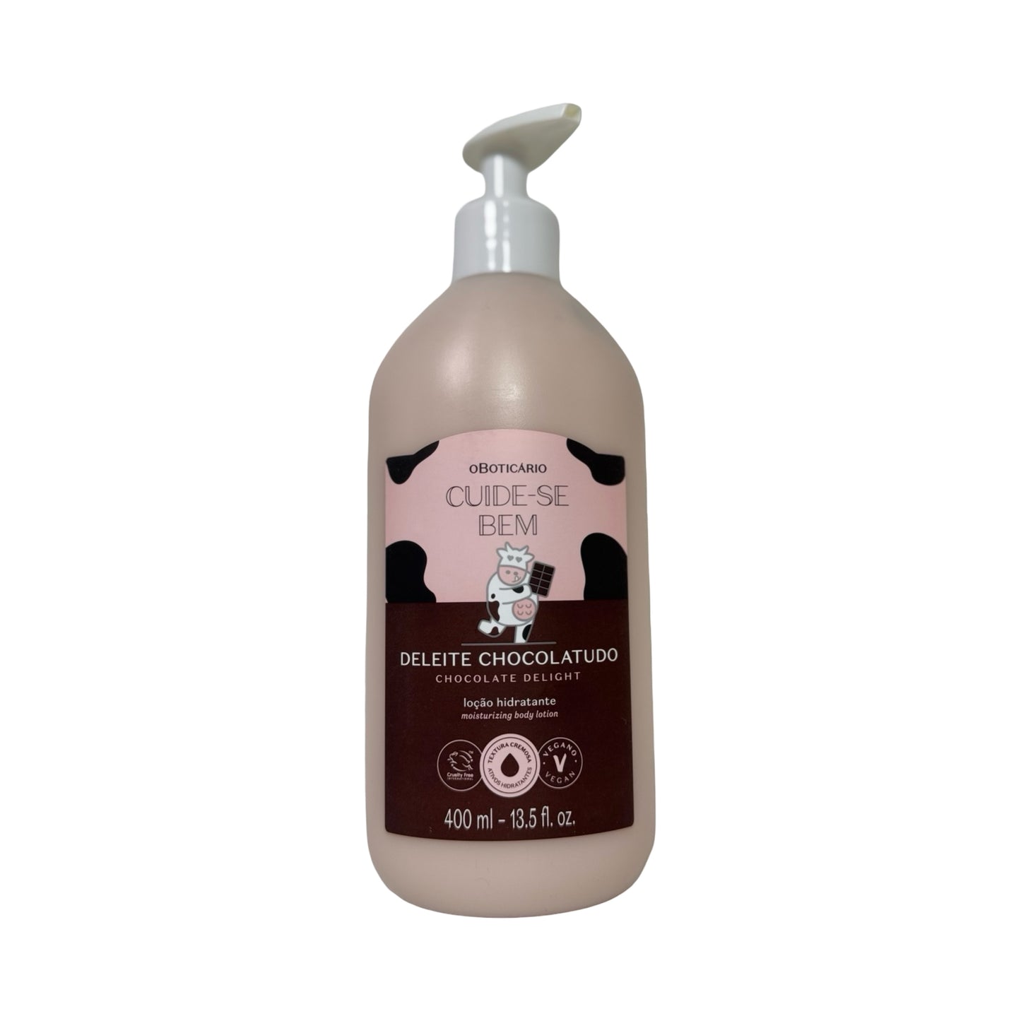 Cuide-se Bem Deleite Chocolatudo Loção Hidratante Corporal, 400ml