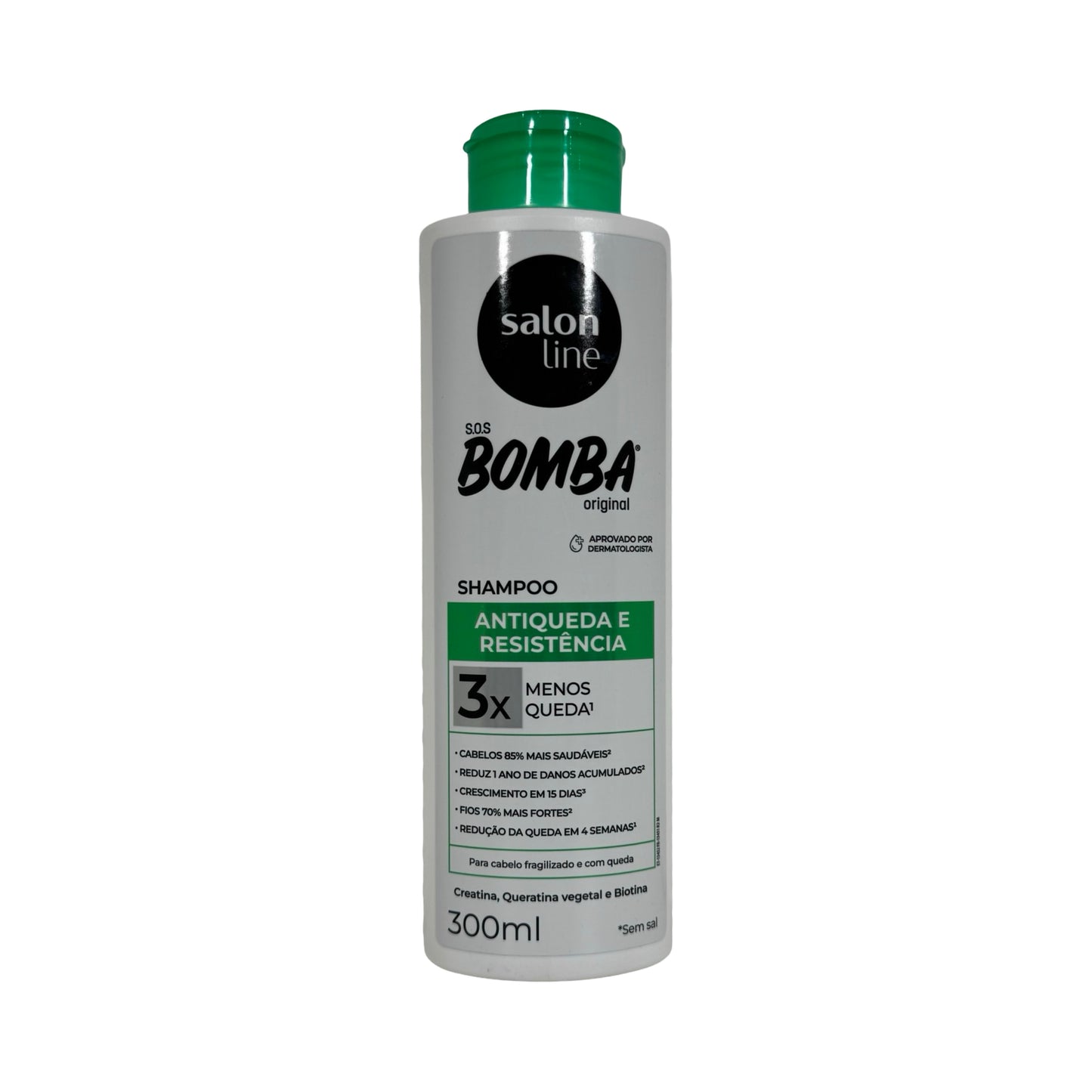 Salon Line Shampoo S.O.S Bomba Original – Antiqueda e Resistência (300ml)