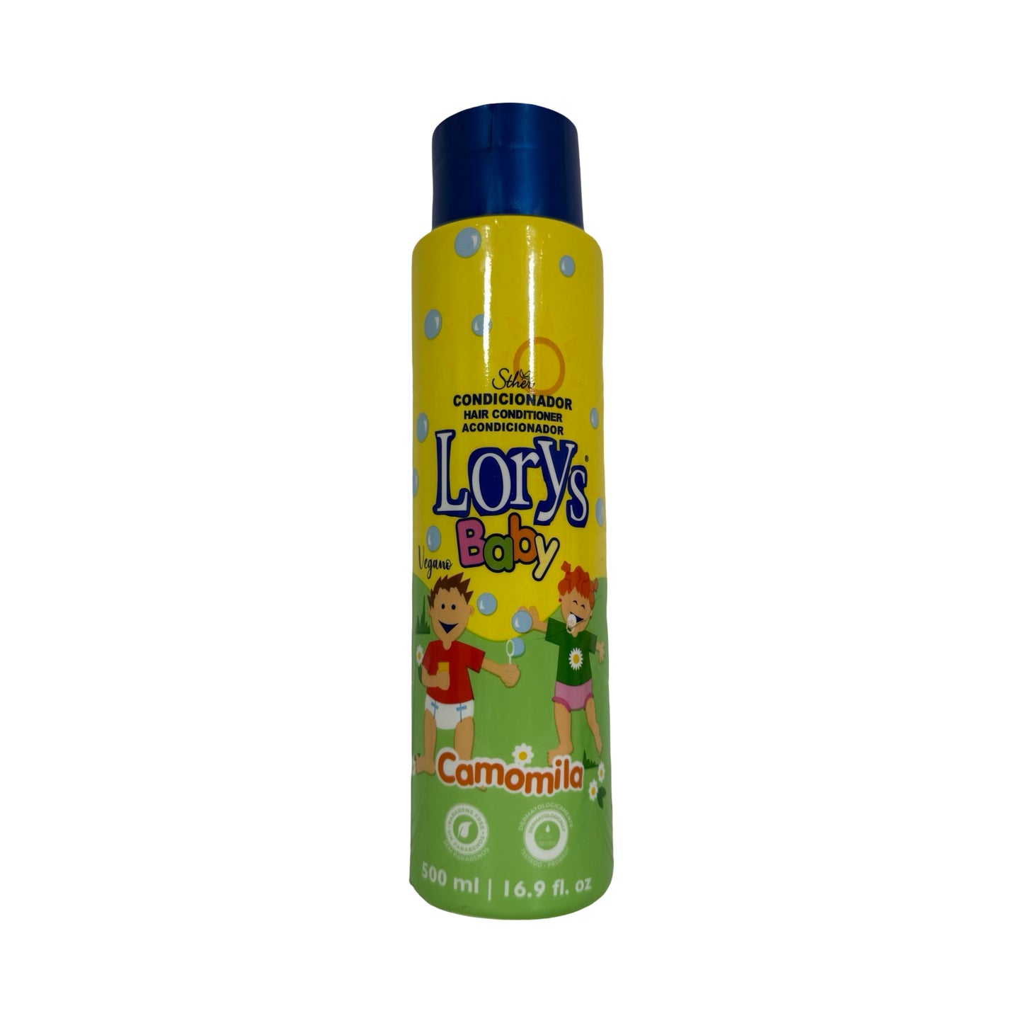 Lory's Baby Condicionador Camomila – Fórmula Vegana Suave (500ml)