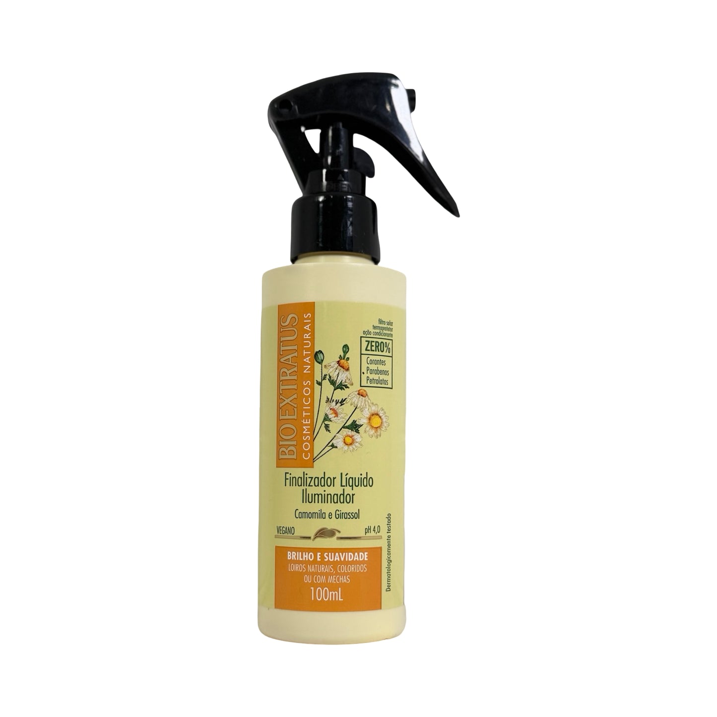 Bio Extratus Finalizador Líquido Iluminador Camomila e Girassol 100ml