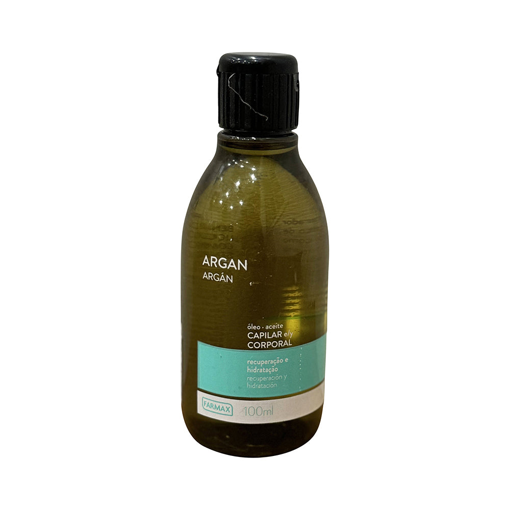 Farmax Óleo Capilar e Corporal de Argan 100ml