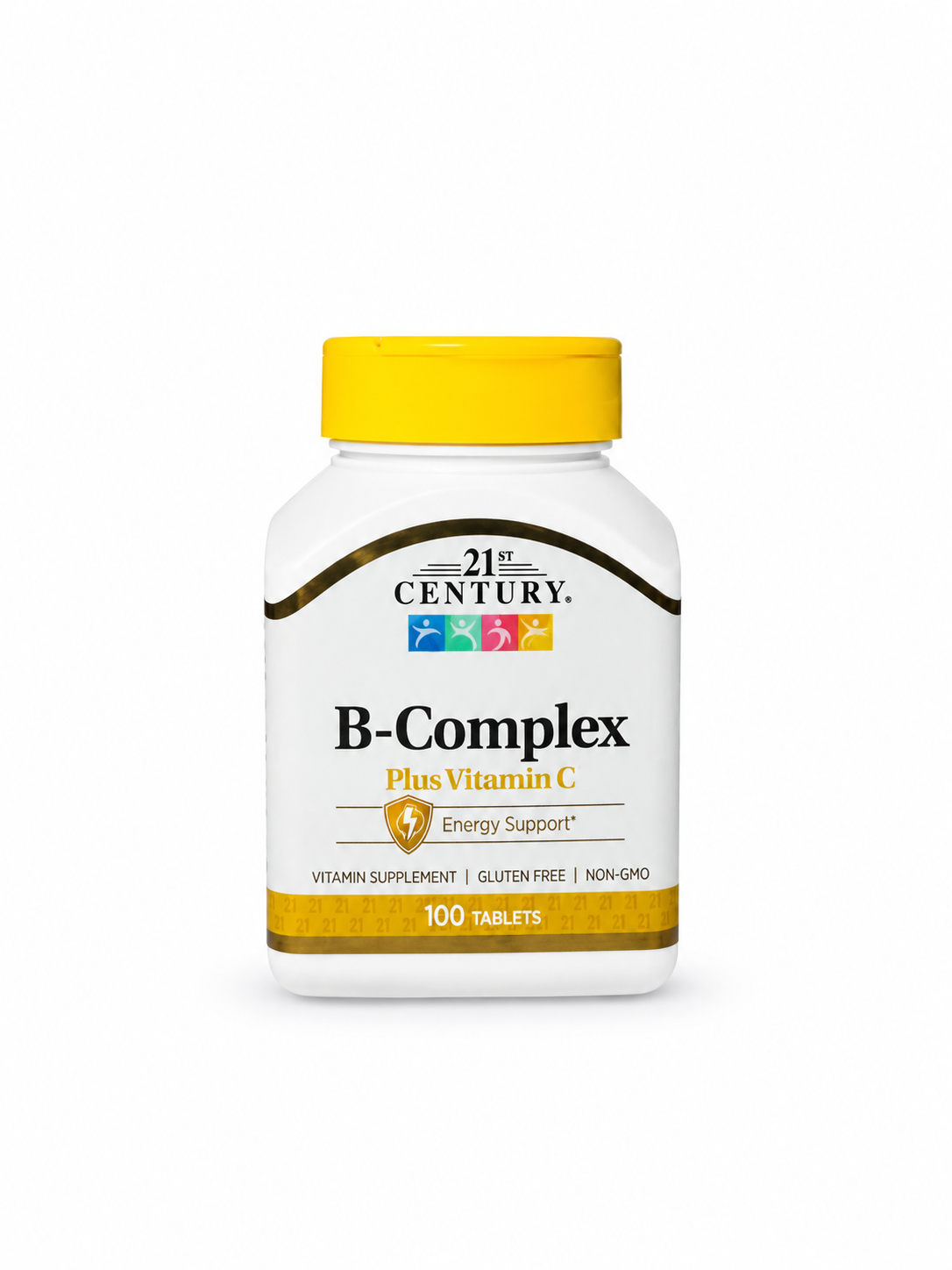 21st Century B-Complex com Vitamina C – 100 Comprimidos