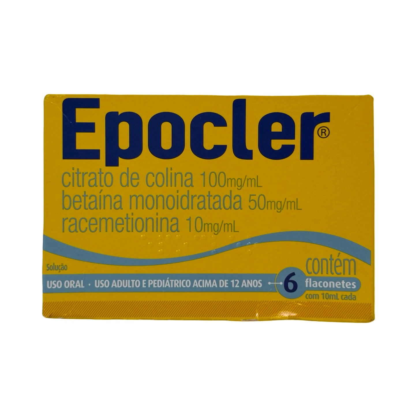 Epocler Solução Oral Protetor Hepático – Caixa com 6 Flaconetes de 10mL