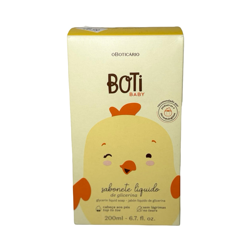 Sabonete Líquido de Glicerina Boti Baby O Boticário 200ml
