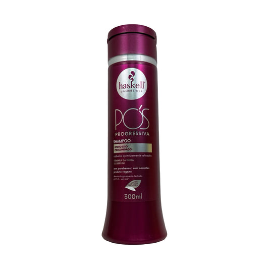 Shampoo Haskell Pós Progressiva Efeito Liso Prolongado – 300ml