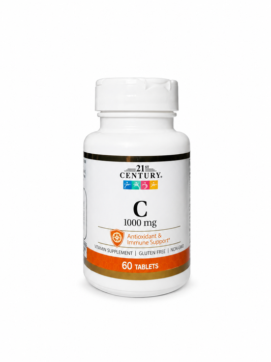 21st Century Vitamina C 1000 mg – 60 Comprimidos