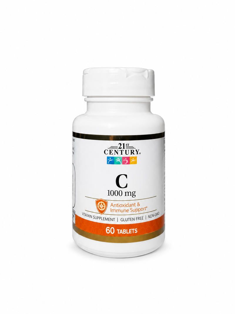 21st Century Vitamina C 1000 mg – 60 Comprimidos