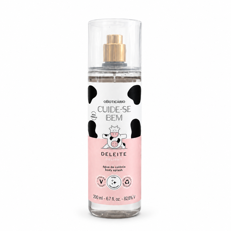 Body Splash O Boticário Cuide-se Bem Deleite 200 ml