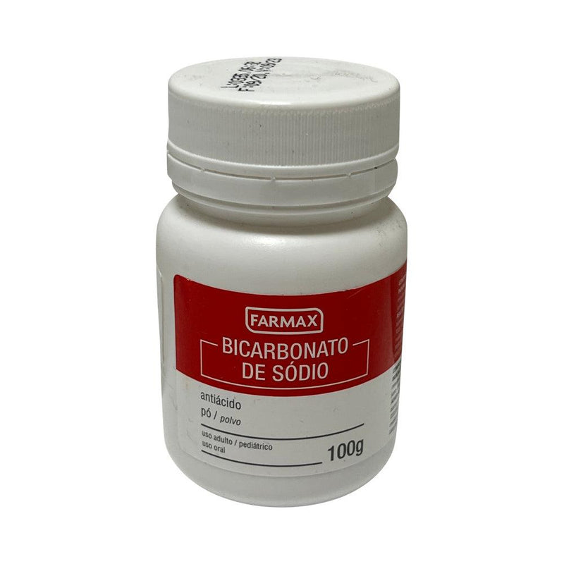 Embalagem de Bicarbonato de Sódio Farmax 100 g