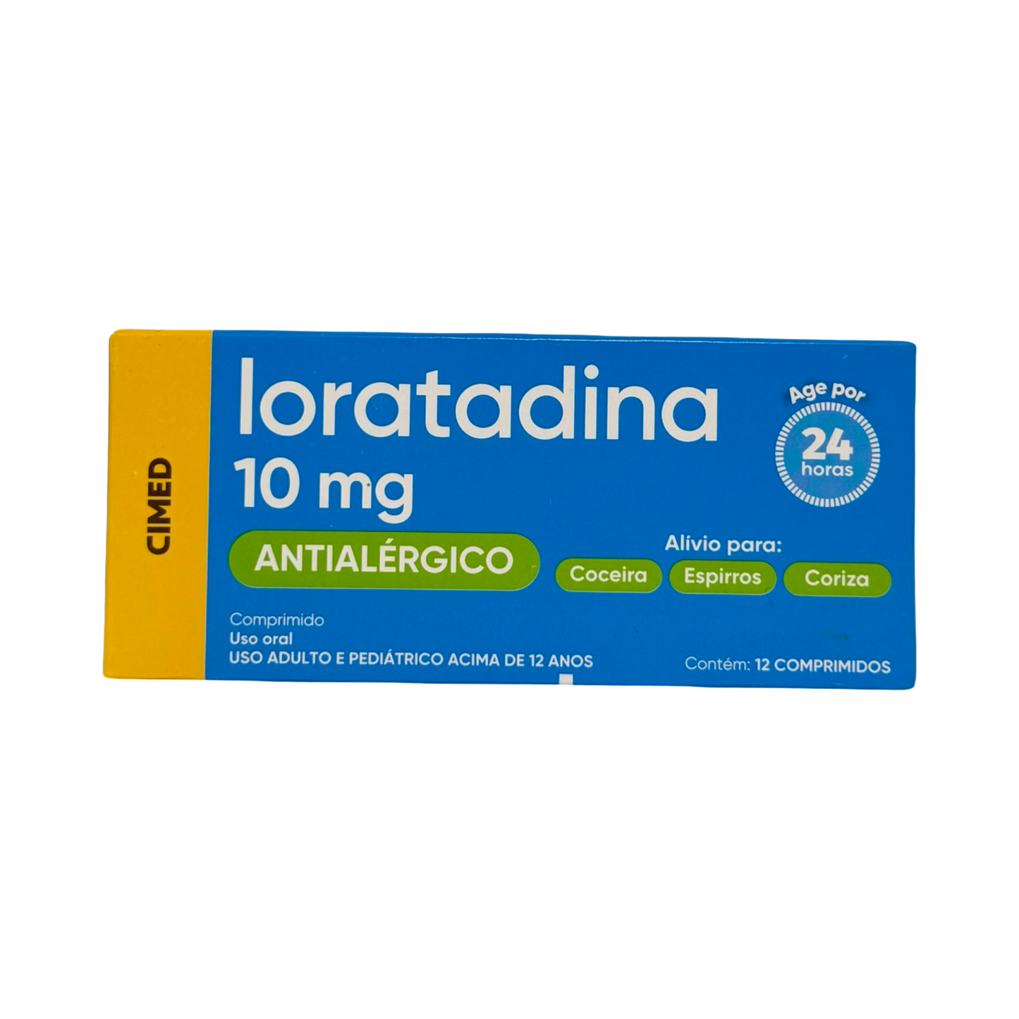Loratadine 10mg Allergy Relief Tablets – 12 Count