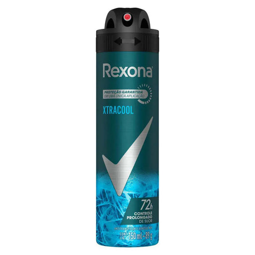 Lata do desodorante aerossol Rexona Men Xtracool 72h, 150 ml