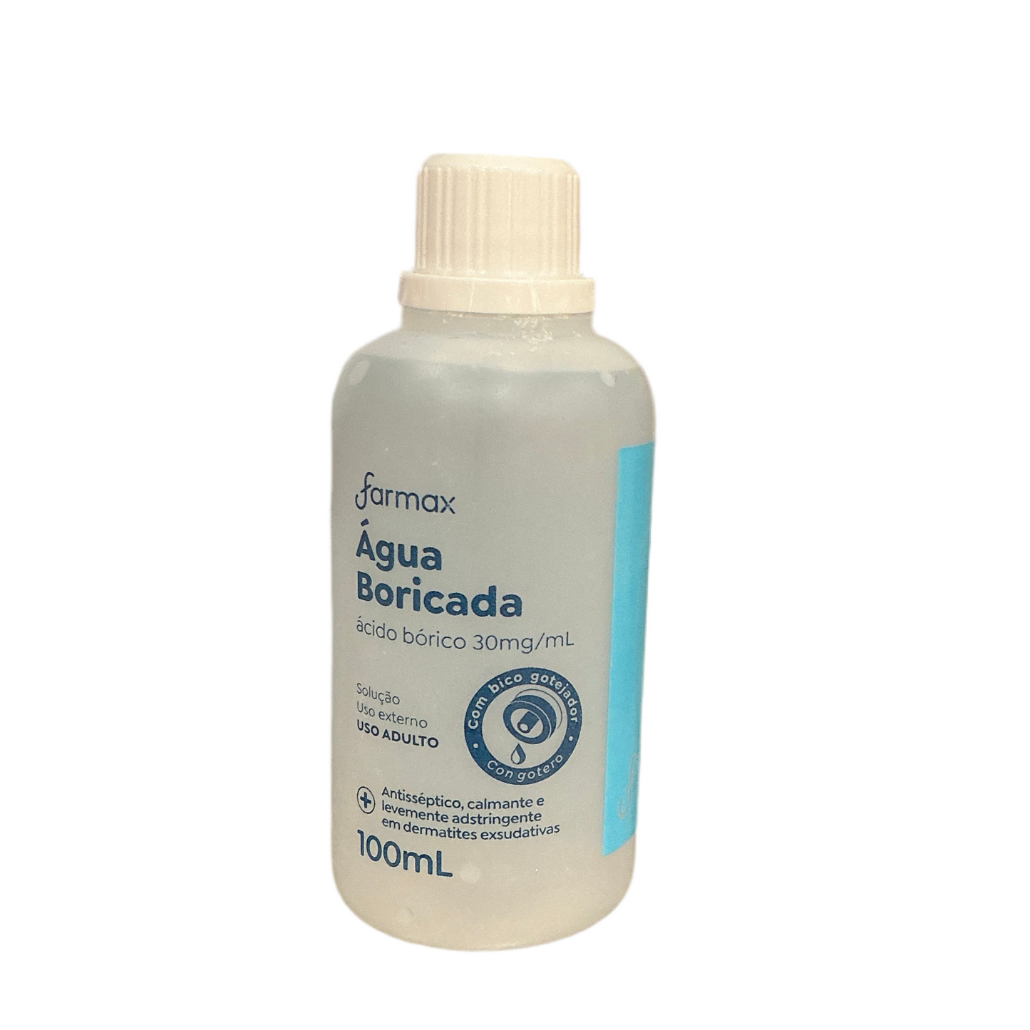 Água Boricada Solução 3% - Antisséptico