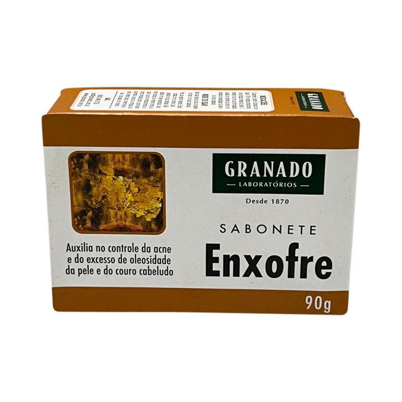 Sabonete de Enxofre Granado 90g – Controle da Acne e Oleosidade