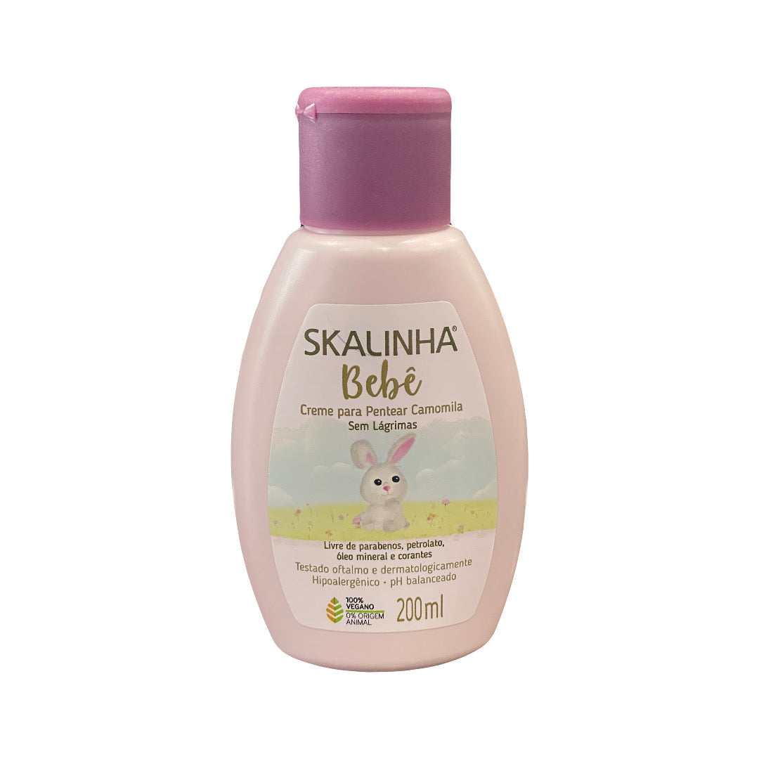Skalinha Bebé Creme para Pentear Camomila 200ml