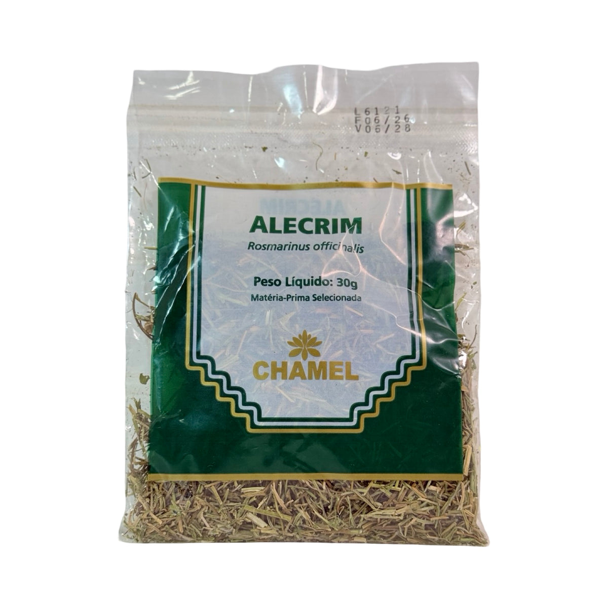 Chá de Alecrim Chamel (Rosmarinus officinalis) Erva Selecionada – 30g