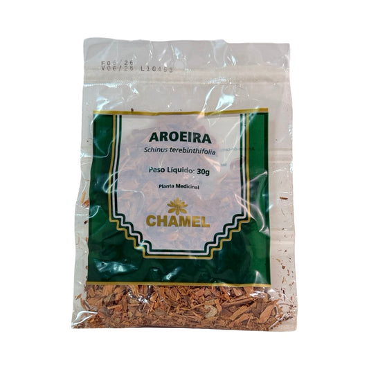 Chá de Aroeira Chamel (Schinus terebinthifolia) Casca Selecionada – 30g