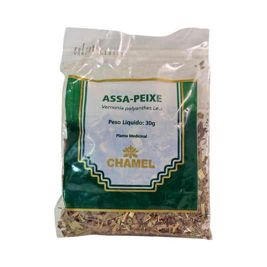 Chá de Assa-Peixe Chamel (Vernonia polyanthes) Erva Selecionada – 30g