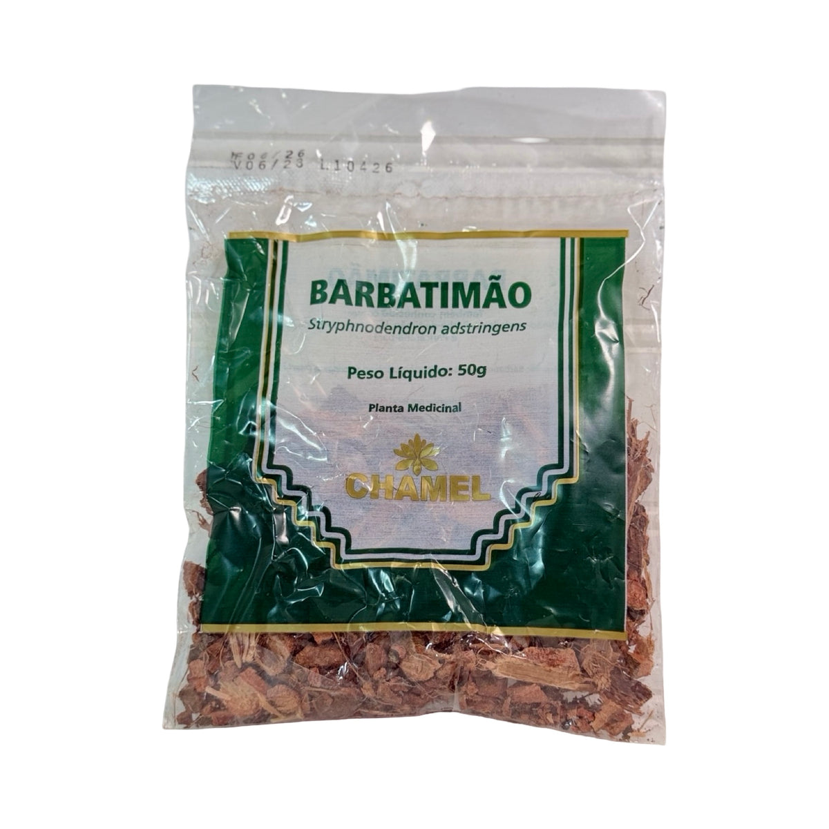 Chá de Barbatimão Chamel Casca 100% Natural (Stryphnodendron adstringens) – 50g