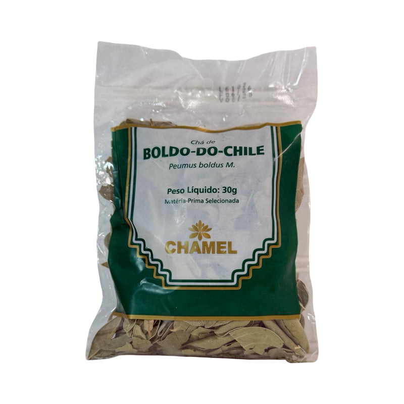 Embalagem de Chá de Boldo do Chile Chamel 30 g