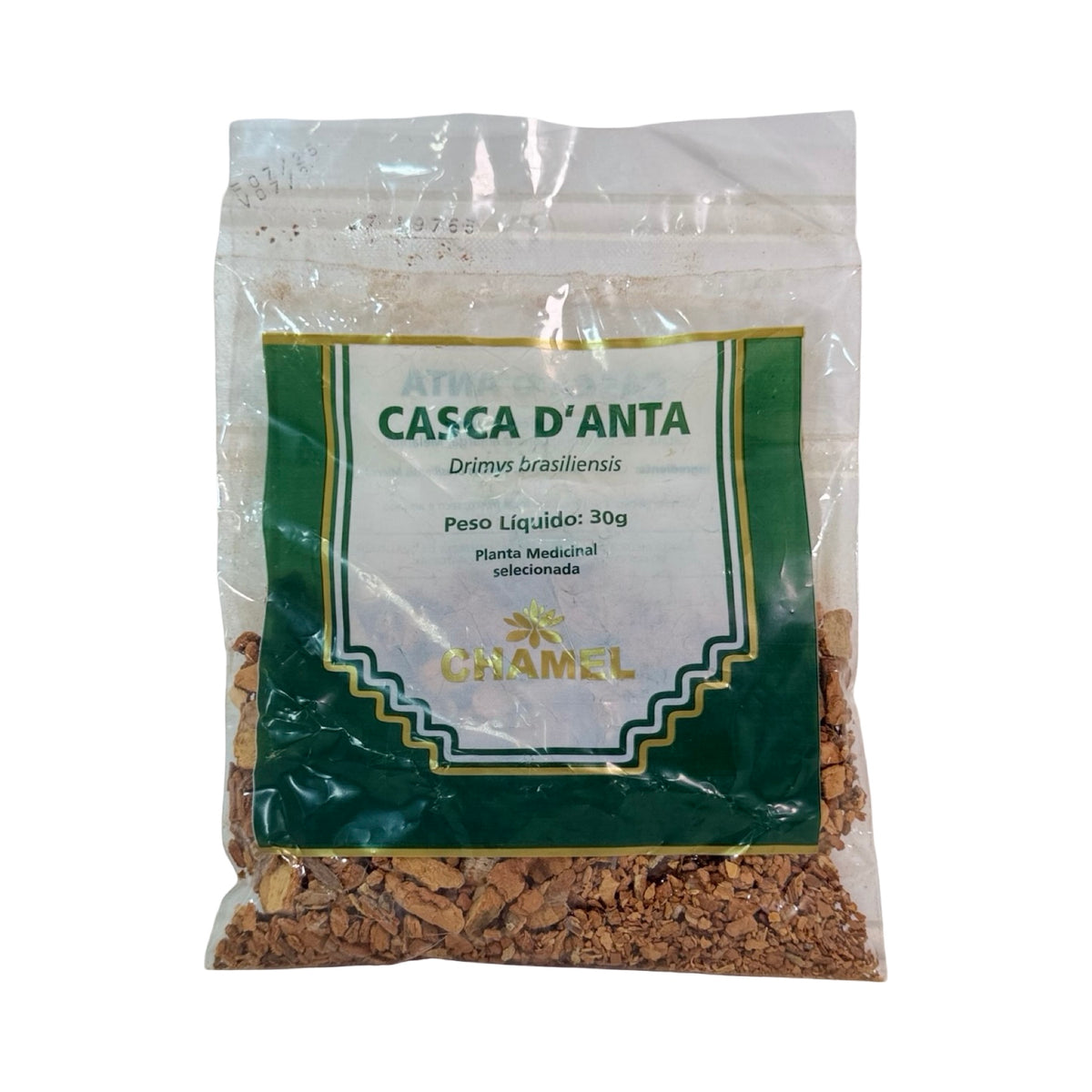 Chá de Casca D'Anta Chamel 100% Natural (Drimys brasiliensis) – 30g