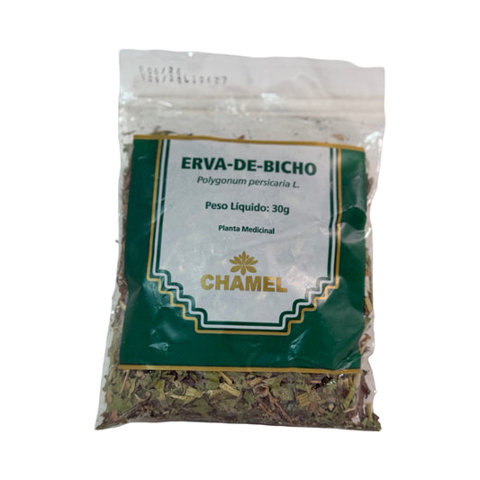 Chá de Erva-de-Bicho Chamel Folhas 100% Natural (Polygonum persicaria L.) – 30g