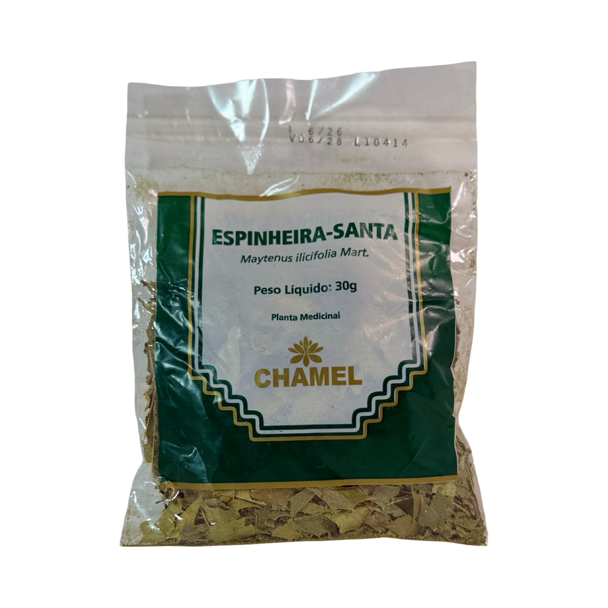 Chá de Espinheira-Santa Chamel 100% Natural (Maytenus ilicifolia Mart.) – 30g