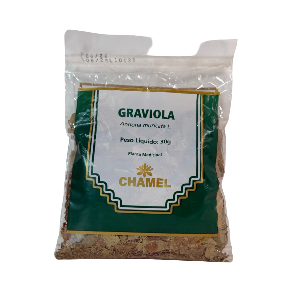 Chá de Graviola Chamel 100% Natural (Annona muricata L.) – 30g
