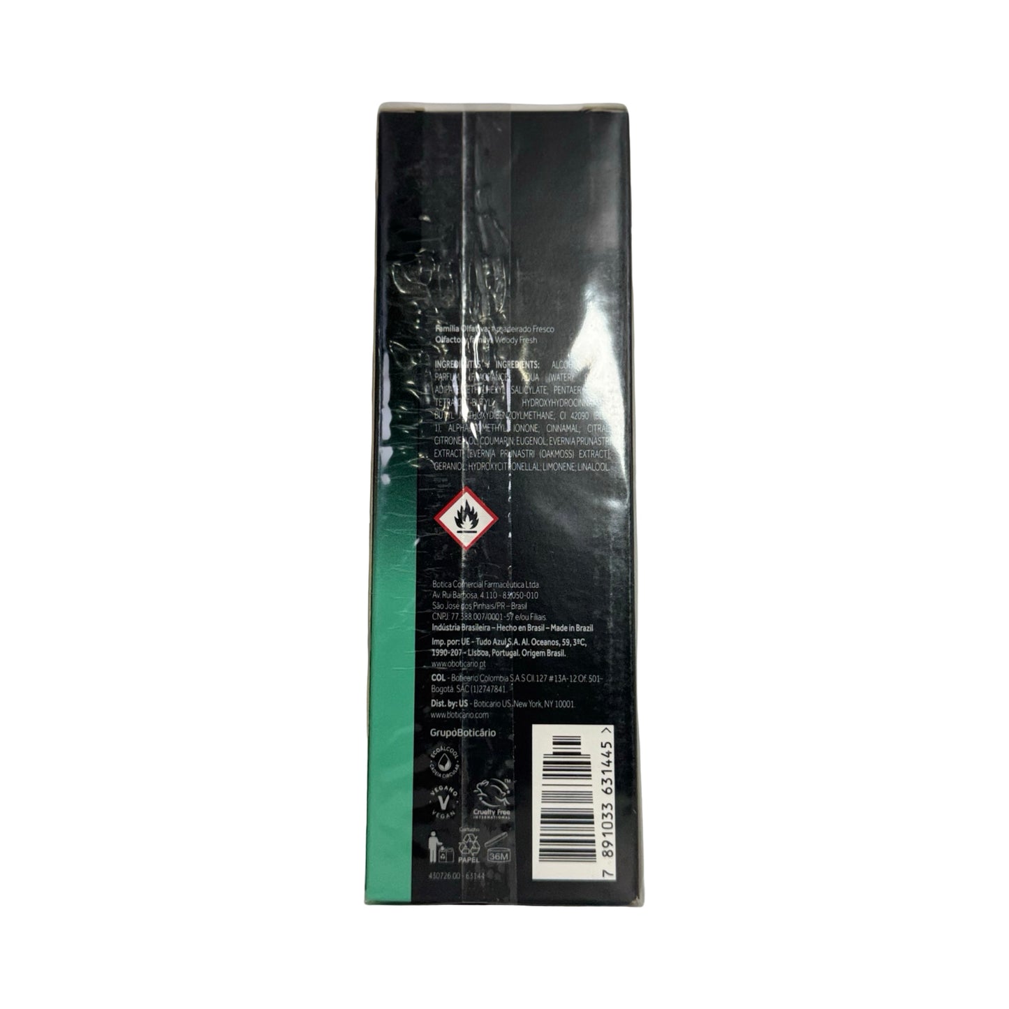Malbec Vert Eau de Toilette 100ml – O Boticário | Fresh Woody Men’s Fragrance