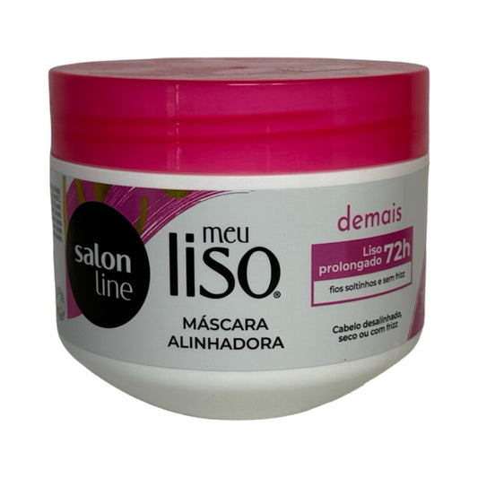 Salon Line Meu Liso Máscara Alinhadora Demais 300g – Efeito Liso 72h