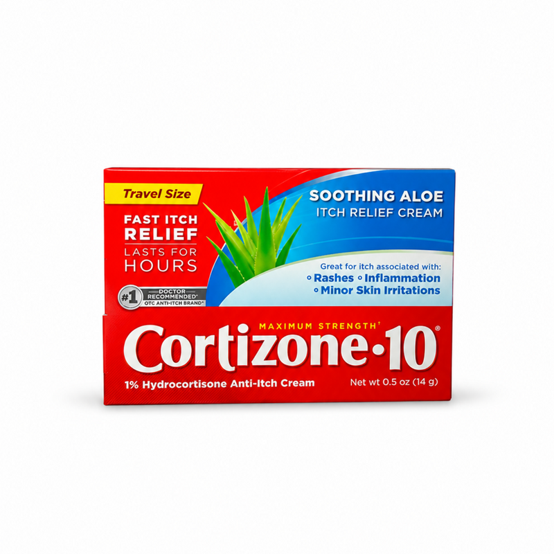 Cortizone-10 com Aloe – Creme Anti-Coceira com Hidrocortisona 1% 14 g