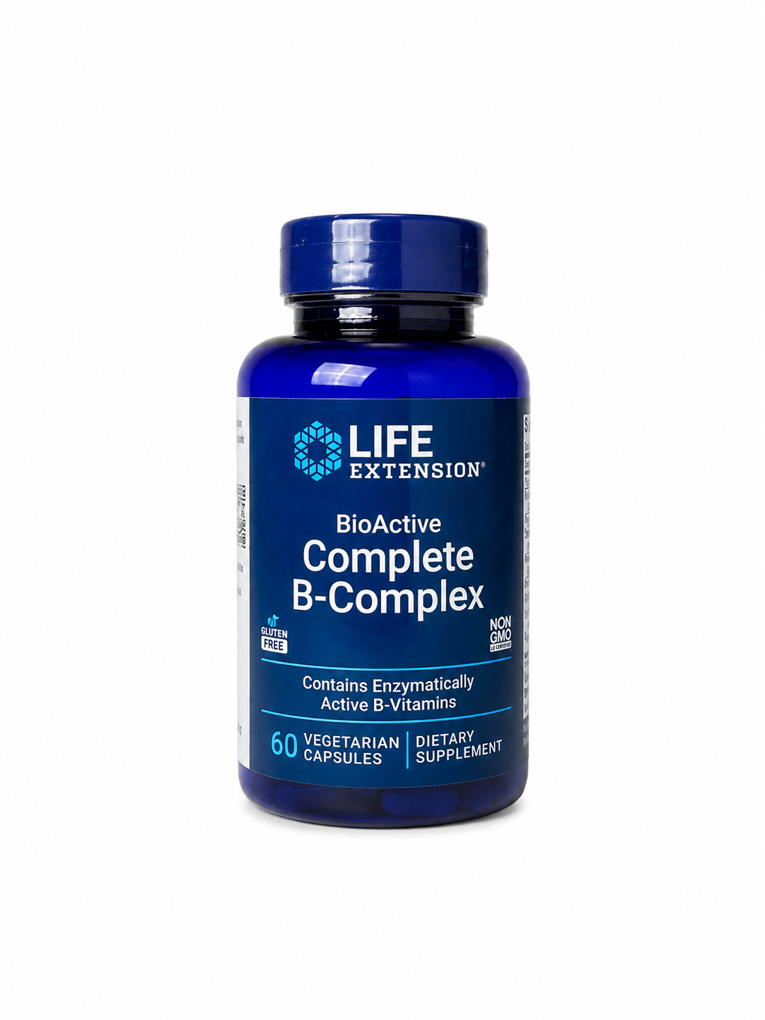 Life Extension BioActive Complete B-Complex – 60 Cápsulas Vegetarianas