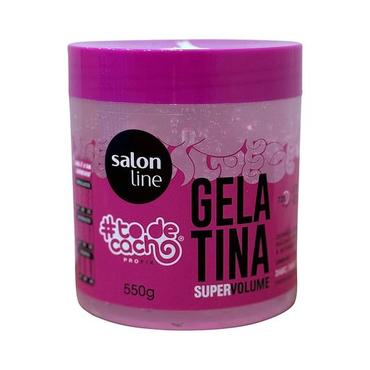 Gelatina Salon Line #todecacho Super Volume 550g - Definição e Leveza 72h