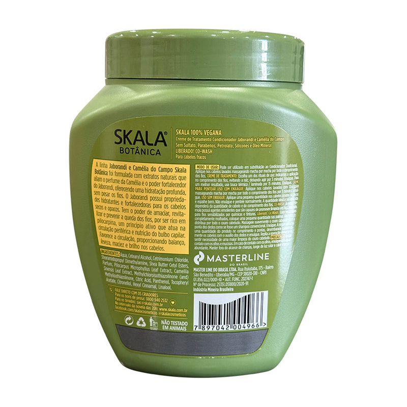 Creme Skala Botânica Jaborandi e Camélia do Campo 2 em 1, 1kg – imagem 2