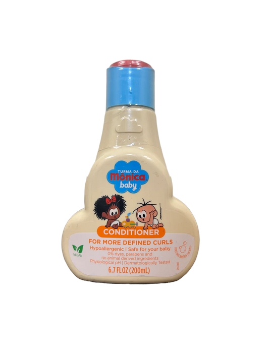 Turma da Mônica Baby Condicionador Cabelos Cacheados 200ml
