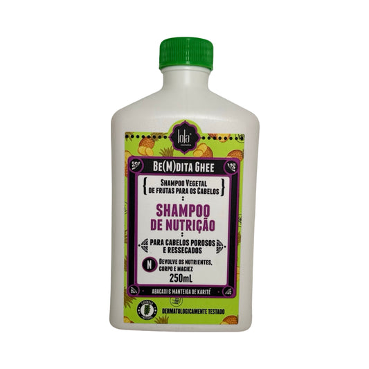 Lola Cosmetics Be(M)dita Ghee Nutrition Shampoo – Deep Nourishment & Softness (250ml)