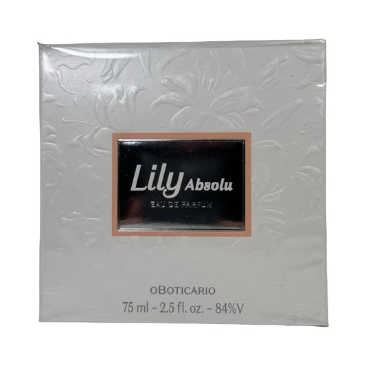Lily Absolu Eau de Parfum 75ml – O Boticário | Luxury Floral Perfume