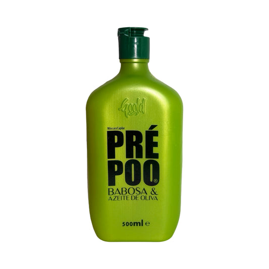 Pre-Poo Babosa (Aloe Vera) & Olive Oil Hair Mask – Deep Protection Before Washing (500ml)
