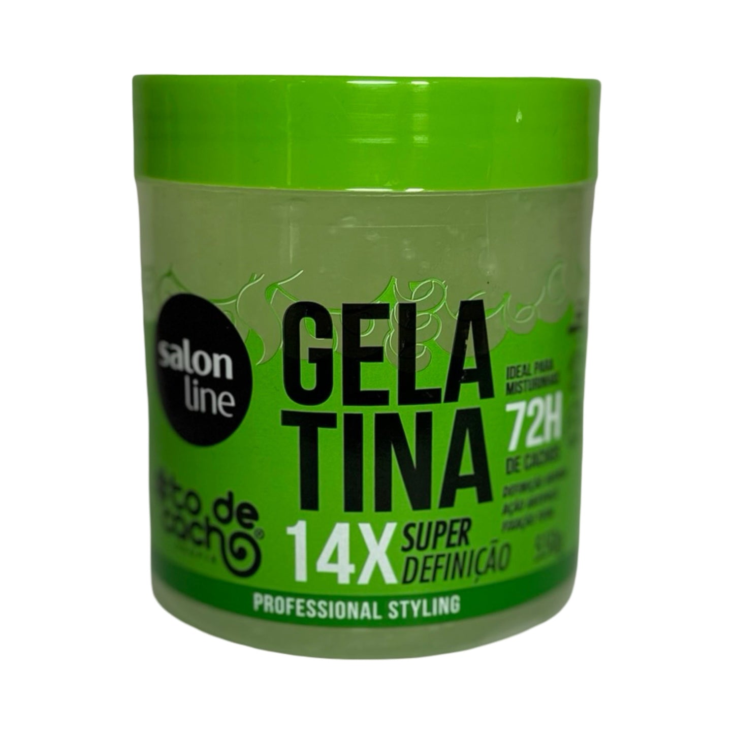 Gelatina Salon Line #todecacho 14X Super Definição 550g - Fixação 72h e Antifrizz